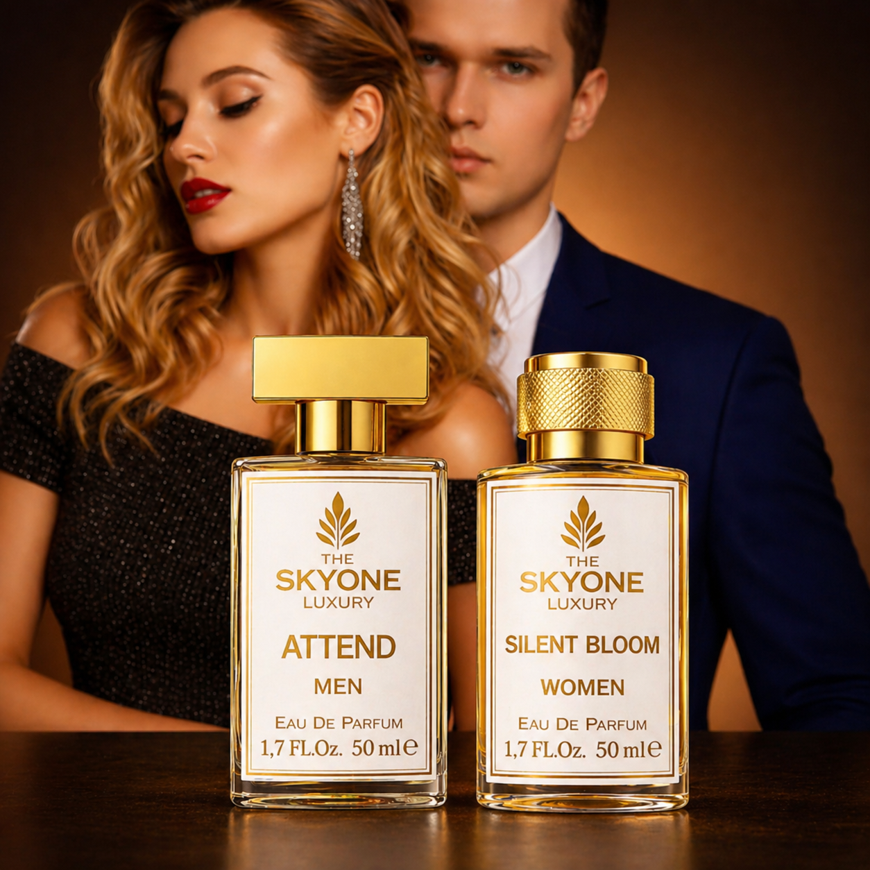 Attend + Silent Bloom – Couple Edition (2 × 50 ml EDP)
